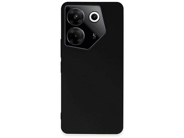 NEWFACE Tecno Camon 20 Pro 5G Uyumlu First Silikon Telefon Kılıfı Siyah