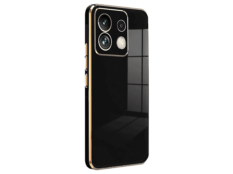 NEWFACE Xiaomi Redmi Note 13 5G Uyumlu Volet Silikon Telefon Kılıfı Siyah
