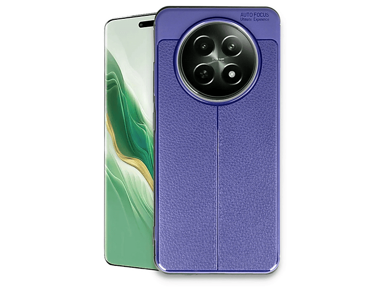NEWFACE Realme 12 5G Uyumlu Auto Focus Kapak Telefon Kılıfı Lacivert