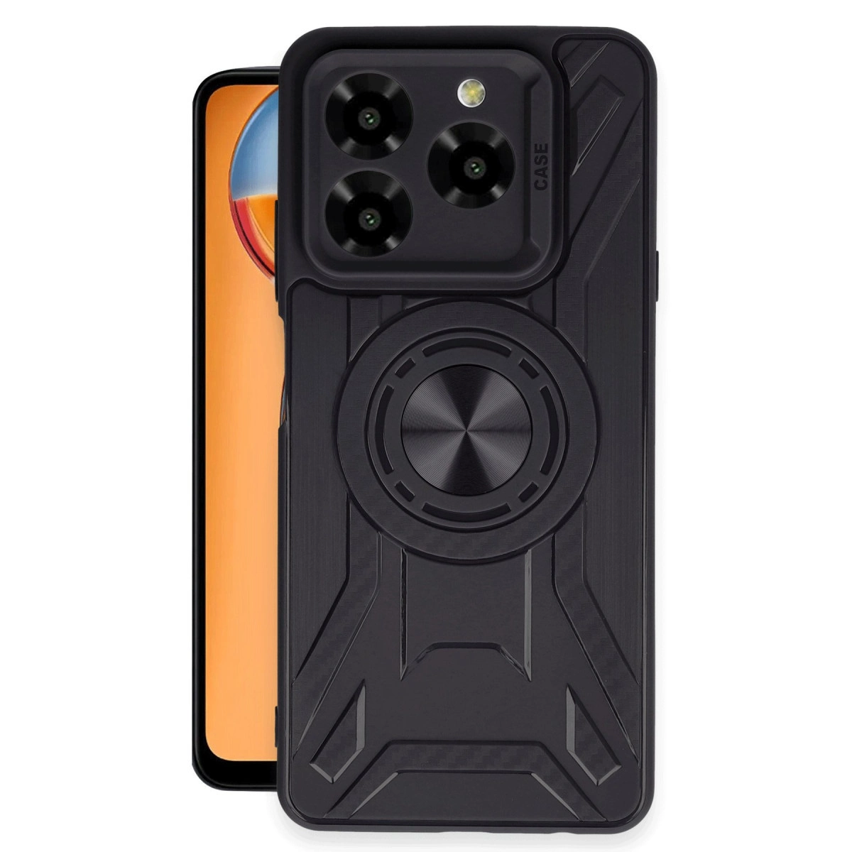 NEWFACE General Mobile Era 30 Uyumlu Lincoln Silikon Telefon Kılıfı Siyah