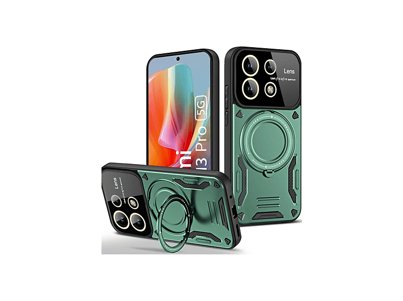 NEWFACE Xiaomi Redmi Note 13 Pro 5G Uyumlu Joy Lens Standlı Kapak ...