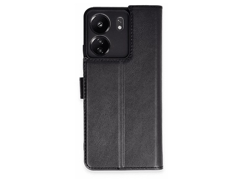 NEWFACE Xiaomi Redmi 13C Uyumlu Trend S Plus Kapaklı Telefon Kılıfı Siyah