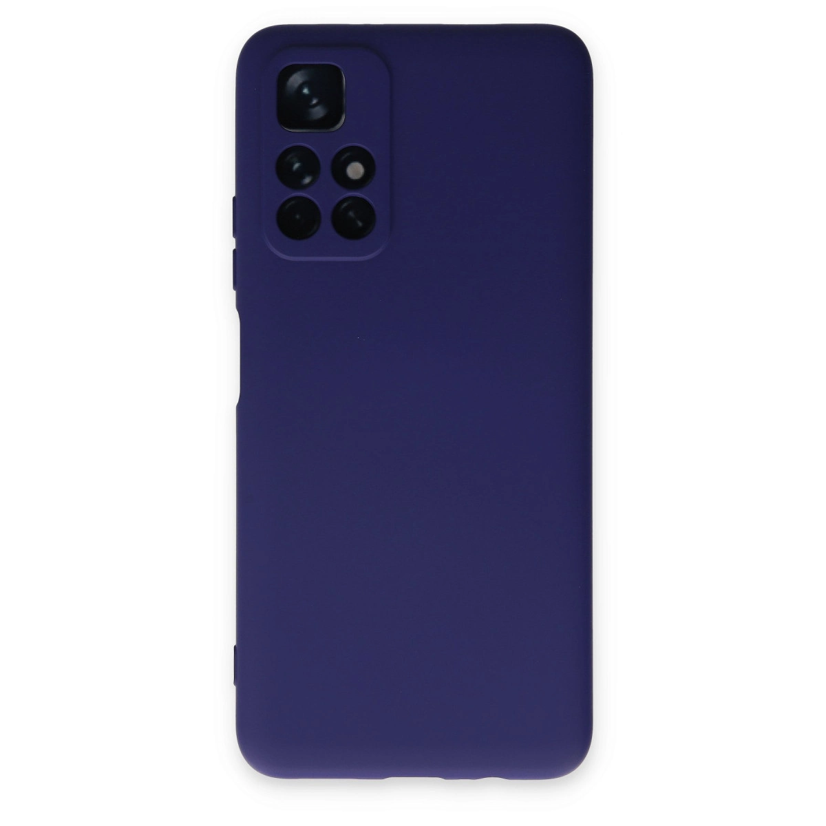 NEWFACE Xiaomi Redmi Note 11T Uyumlu Nano İçi Kadife Silikon Telefon Kılıfı Mor