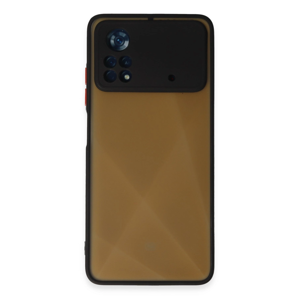 NEWFACE Xiaomi Poco X4 Pro 5G Uyumlu Montreal Silikon Kapak Telefon Kılıfı Siyah
