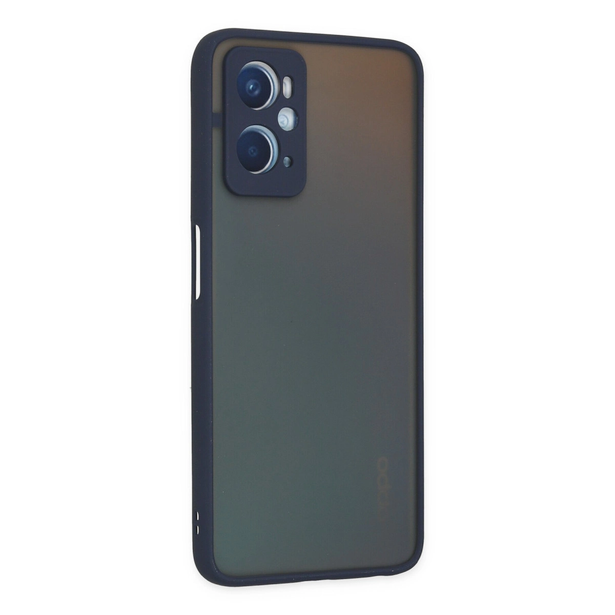 İki lensli siyah kamera modülüne sahip koyu gri telefon.