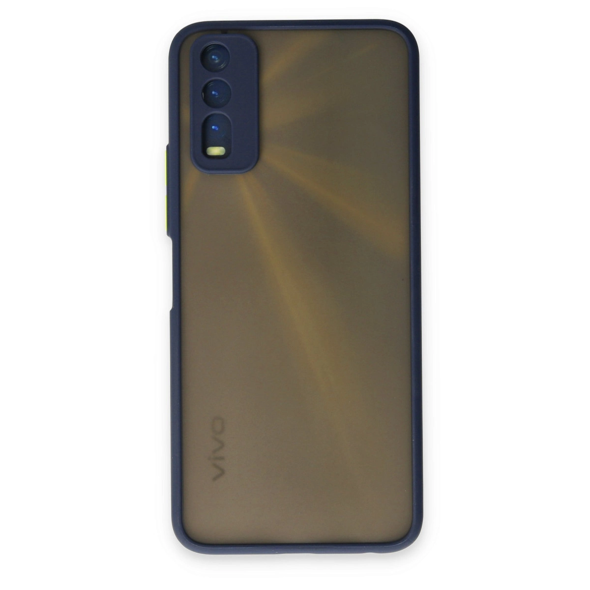 NEWFACE Vivo Y11S Uyumlu Montreal Silikon Kapak Telefon Kılıfı Lacivert