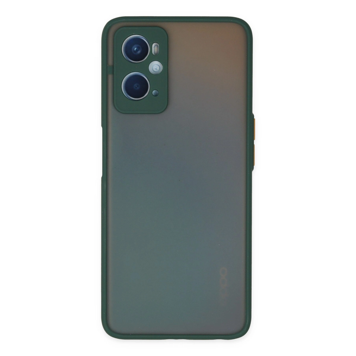 NEWFACE Oppo A96 Uyumlu Montreal Silikon Kapak Telefon Kılıfı Yeşil