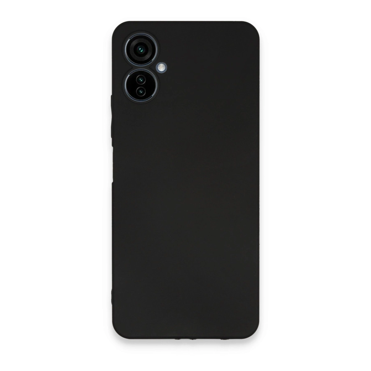 NEWFACE Tecno Camon 19 Neo Uyumlu First Silikon Telefon Kılıfı Siyah