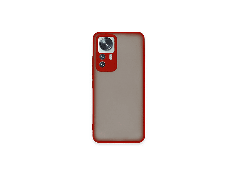 NEWFACE Xiaomi Mi 12T Pro Uyumlu Montreal Silikon Kapak Telefon Kılıfı Kırmızı