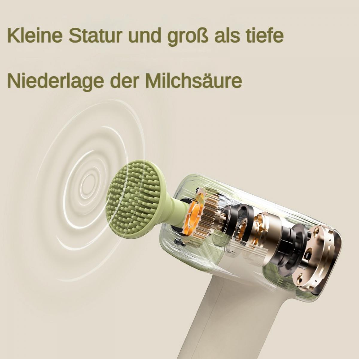Ein transparenter elektrischer Bürstenkopf mit Innenmechanik und Flüssigkeitswirbeln.
