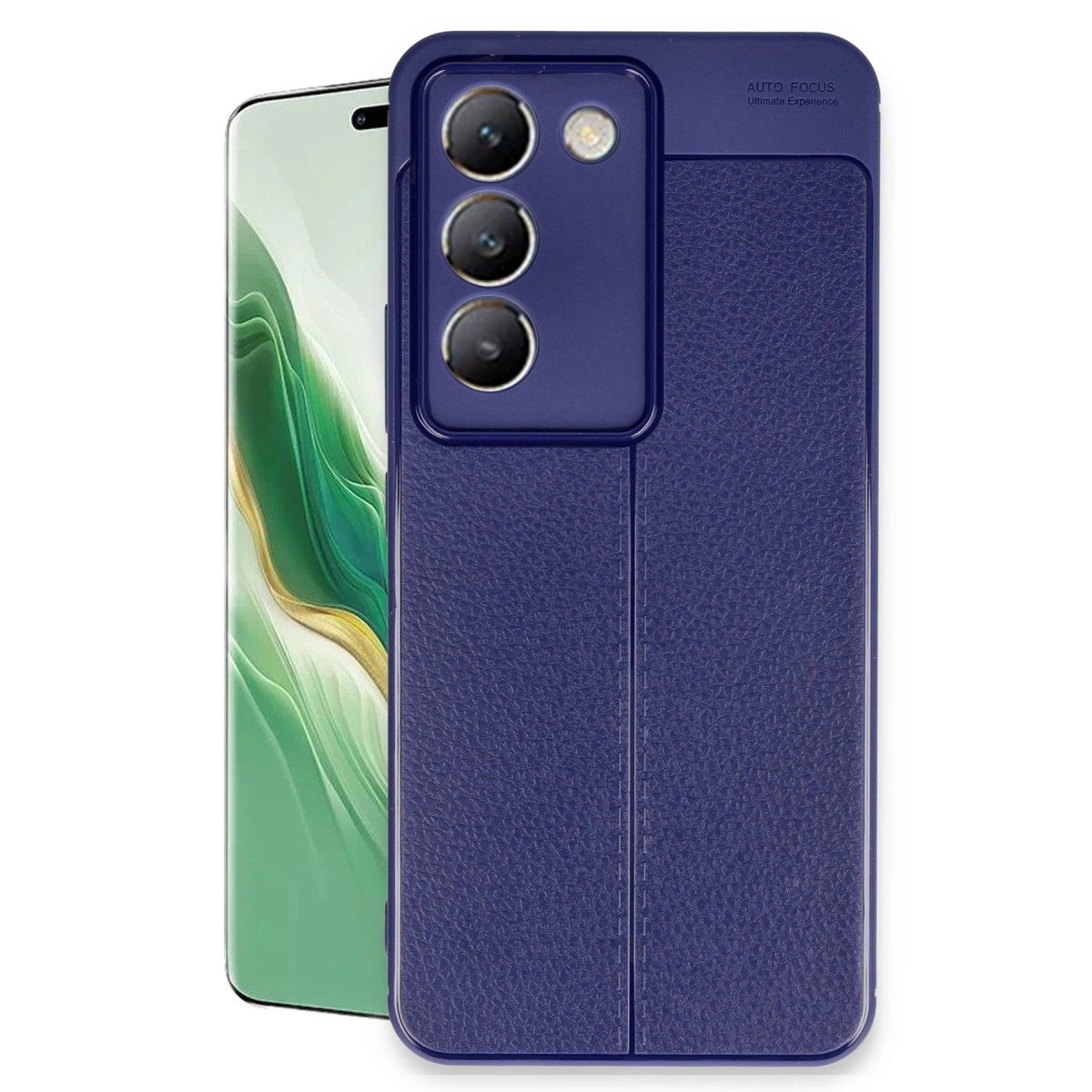 NEWFACE Vivo V30 Lite 4G Uyumlu Auto Focus Kapak Telefon Kılıfı Lacivert