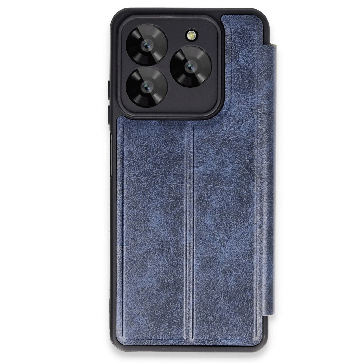 NEWFACE General Mobile Era 30 Uyumlu Flip Cover Telefon Kılıfı Lacivert