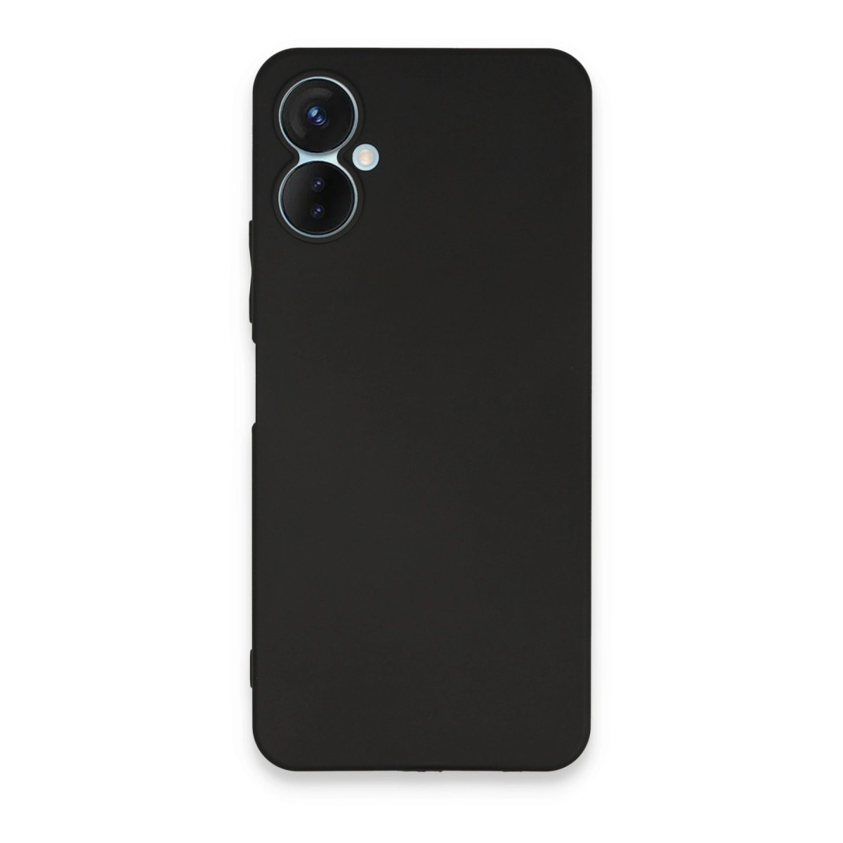 NEWFACE Tecno Spark 9 Pro Uyumlu First Silikon Telefon Kılıfı Siyah
