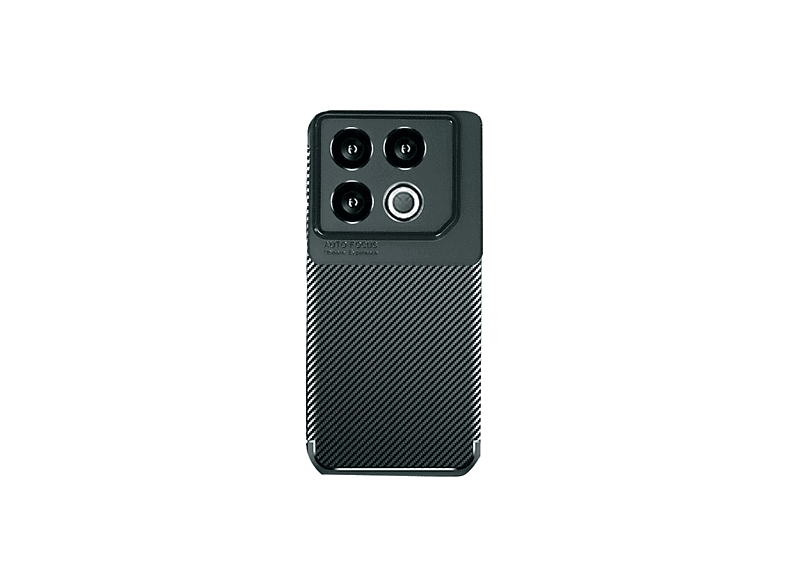 NEWFACE İnfinix GT 20 Pro Uyumlu Auto Focus Karbon Kapak Telefon Kılıfı Koyu Yeşil