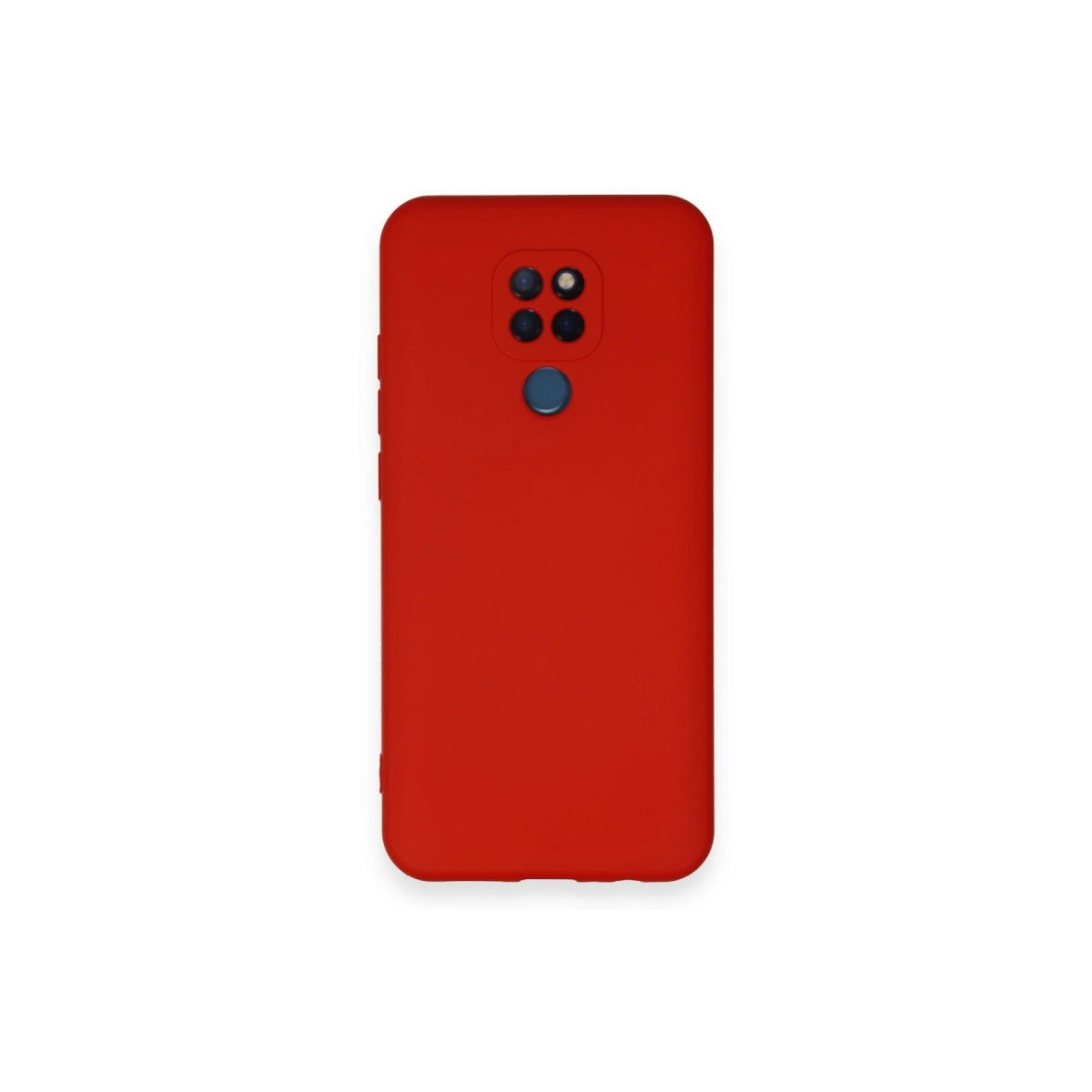NEWFACE General Mobile GM 20 Uyumlu Nano İçi Kadife Silikon Telefon Kılıfı Kırmızı