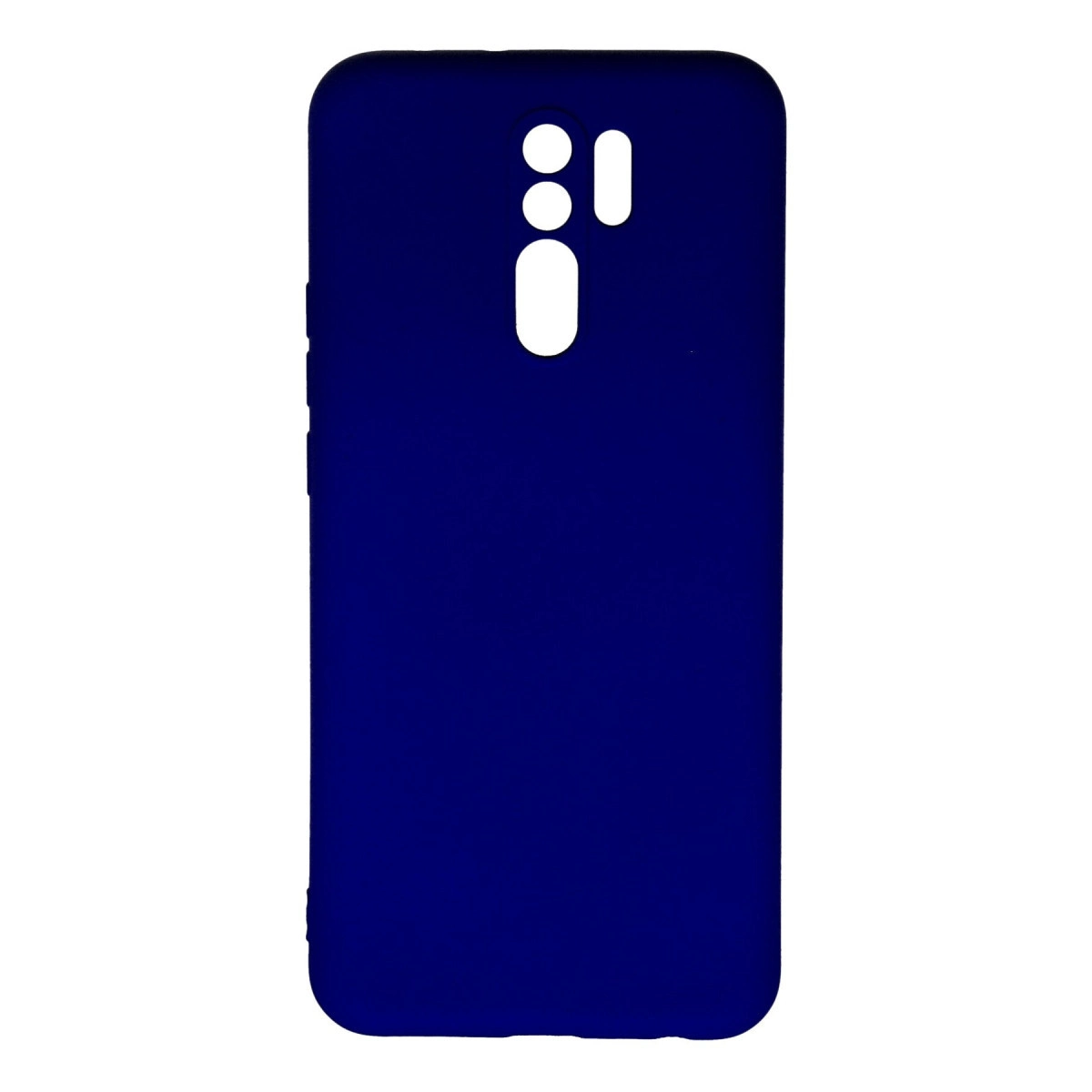 NEWFACE Xiaomi Redmi 9 Uyumlu Nano İçi Kadife Silikon Telefon Kılıfı Lacivert