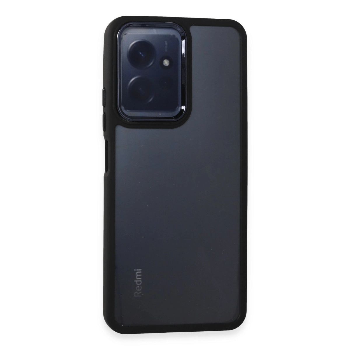 NEWFACE Xiaomi Redmi Note 12 4G Uyumlu Dora Kapak Telefon Kılıfı Siyah
