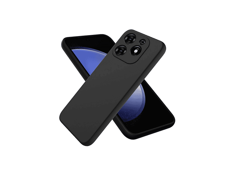 NEWFACE Tecno Spark Go 2024 Uyumlu First Silikon Telefon Kılıfı Siyah