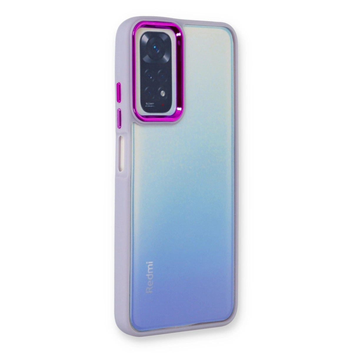 NEWFACE Xiaomi Redmi Note 11 Pro Uyumlu Dora Kapak Telefon Kılıfı Lila