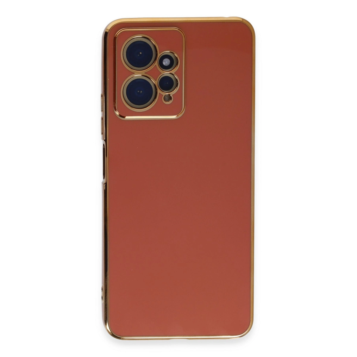 NEWFACE Xiaomi Redmi Note 12 4G Uyumlu Volet Silikon Telefon Kılıfı Kırmızı