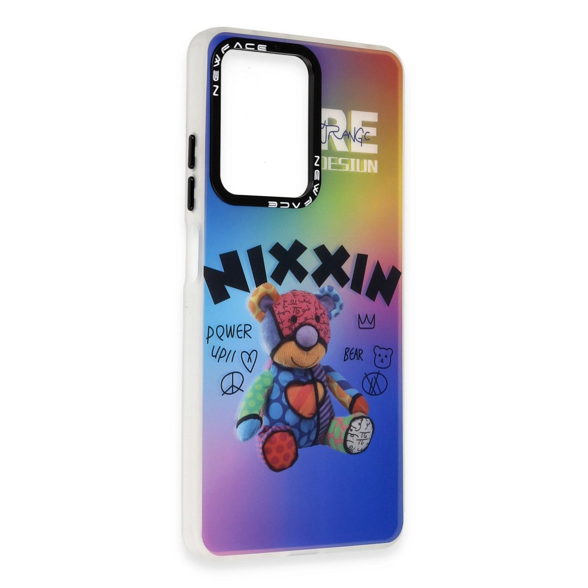 NEWFACE Xiaomi Poco X5 5G Uyumlu Estoril Desenli Kapak Telefon Kılıfı Çok renkli