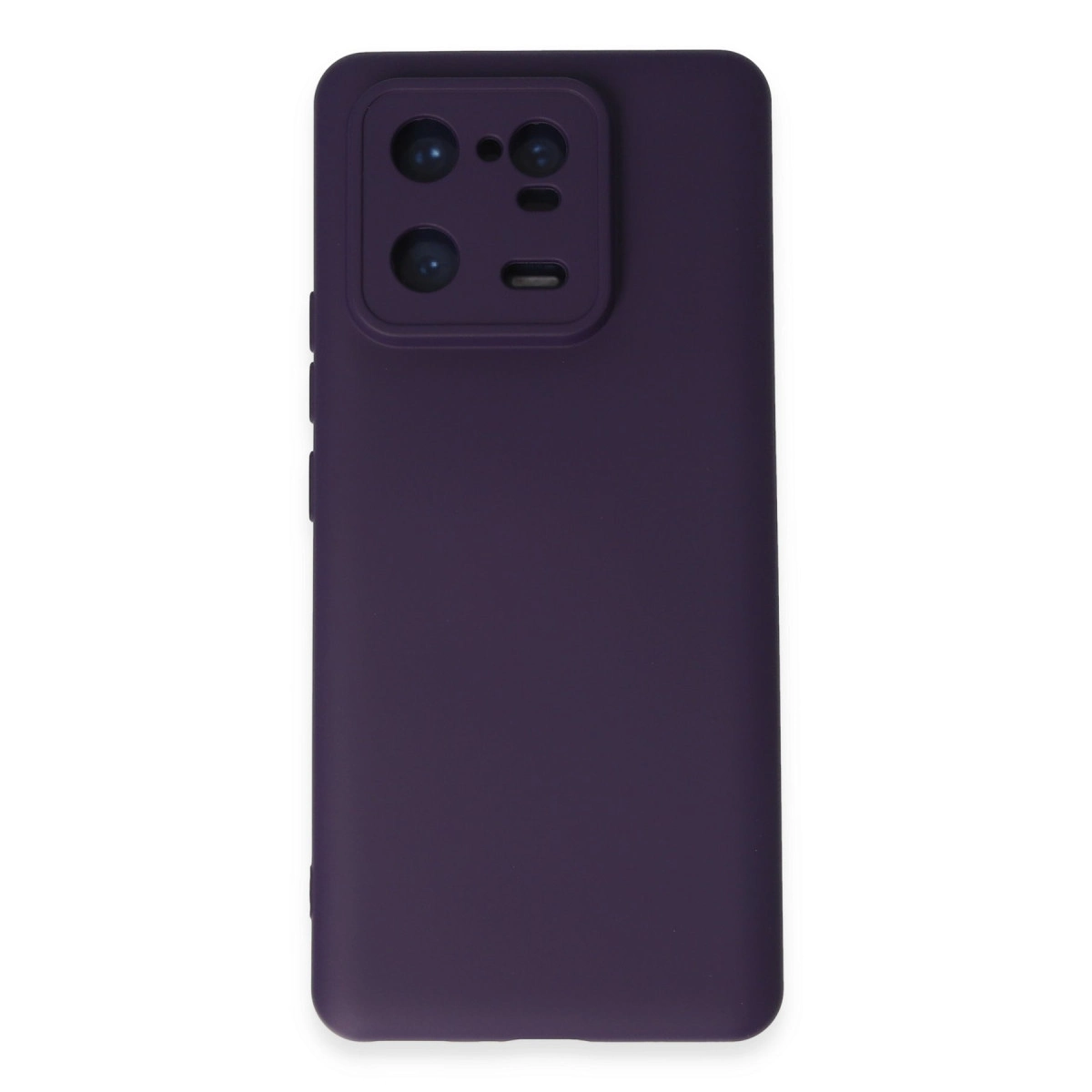 NEWFACE Xiaomi Mi 13 Pro Uyumlu Nano İçi Kadife Silikon Telefon Kılıfı Mor