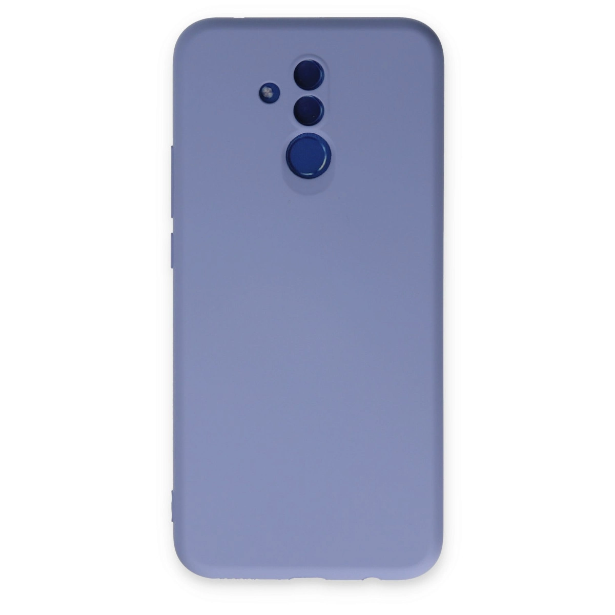 NEWFACE Huawei Mate 20 Lite Uyumlu Nano İçi Kadife Silikon Telefon Kılıfı Lila
