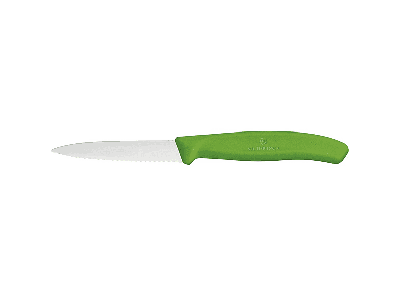 VICTORINOX Tırtıklı 8 cm Sebze Bıçağı Yeşil