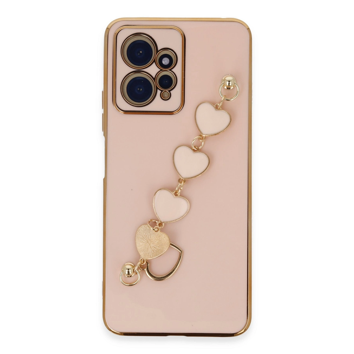 NEWFACE Xiaomi Redmi Note 12 4G Uyumlu Esila Silikon Telefon Kılıfı Pudra