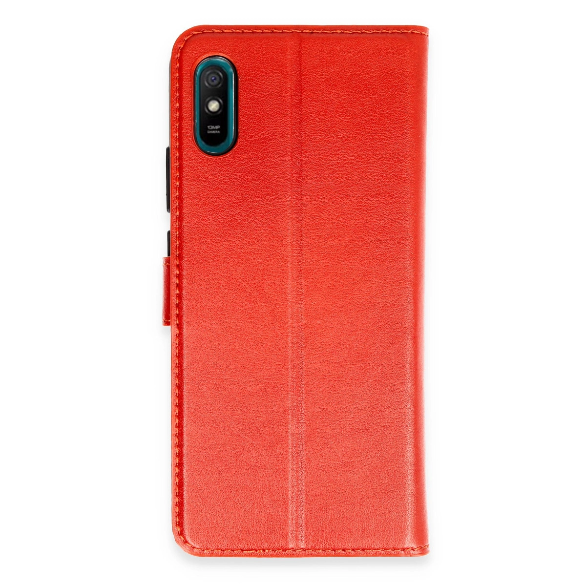 NEWFACE Xiaomi Redmi 9a Uyumlu Trend S Plus Kapaklı Telefon Kılıfı Kırmızı