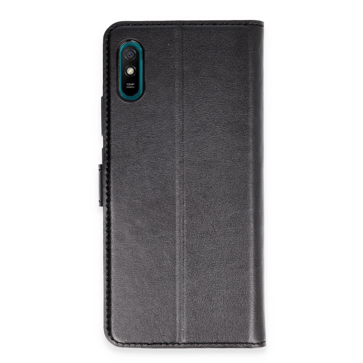 NEWFACE Xiaomi Redmi 9a Uyumlu Trend S Plus Kapaklı Telefon Kılıfı Siyah