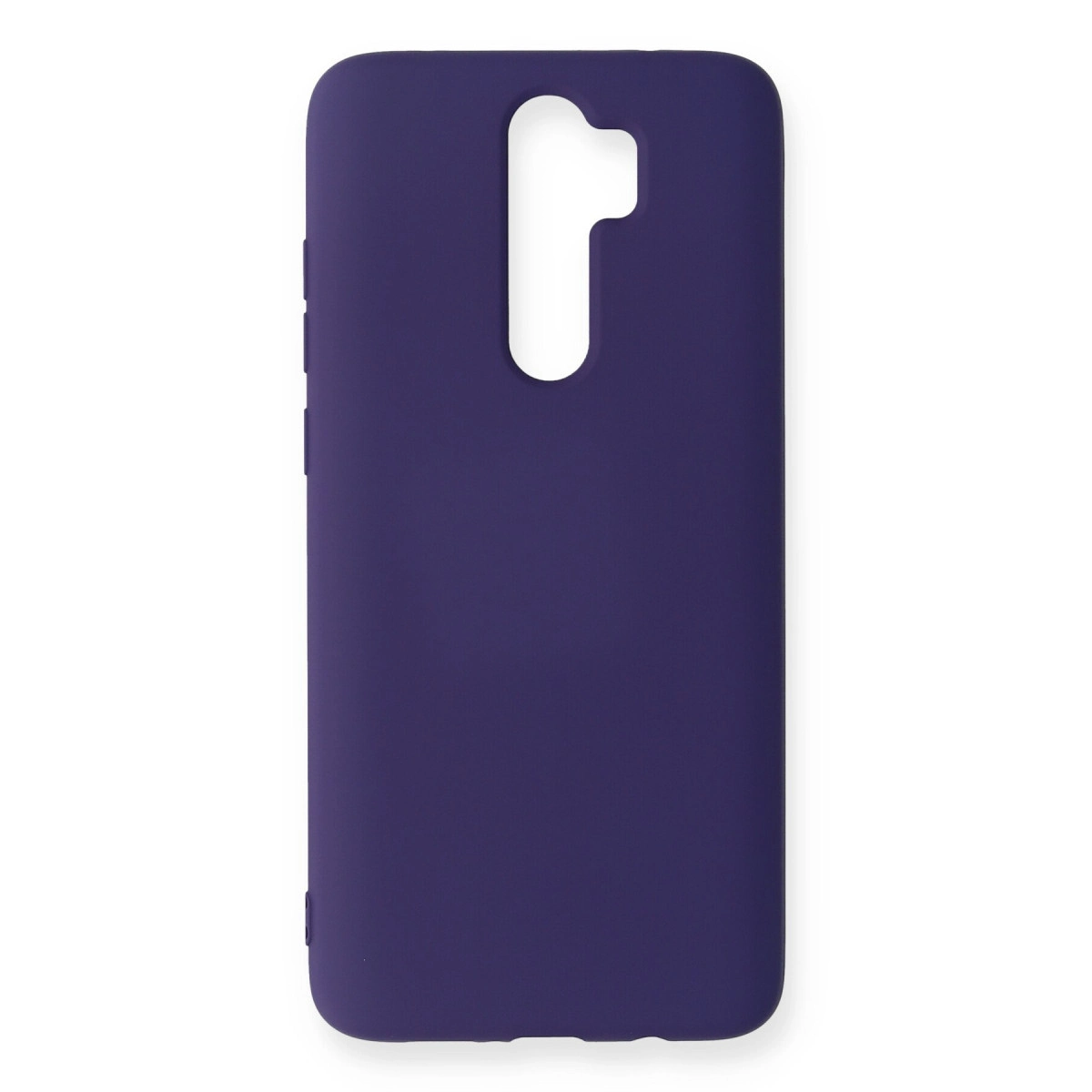 NEWFACE Xiaomi Redmi Note 8 Pro Uyumlu Nano İçi Kadife Silikon Telefon Kılıfı Mor