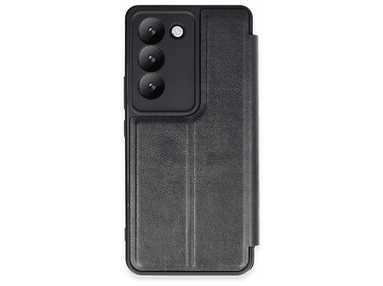 NEWFACE Vivo V30 Lite 4G Uyumlu Flip Cover Telefon Kılıfı Siyah