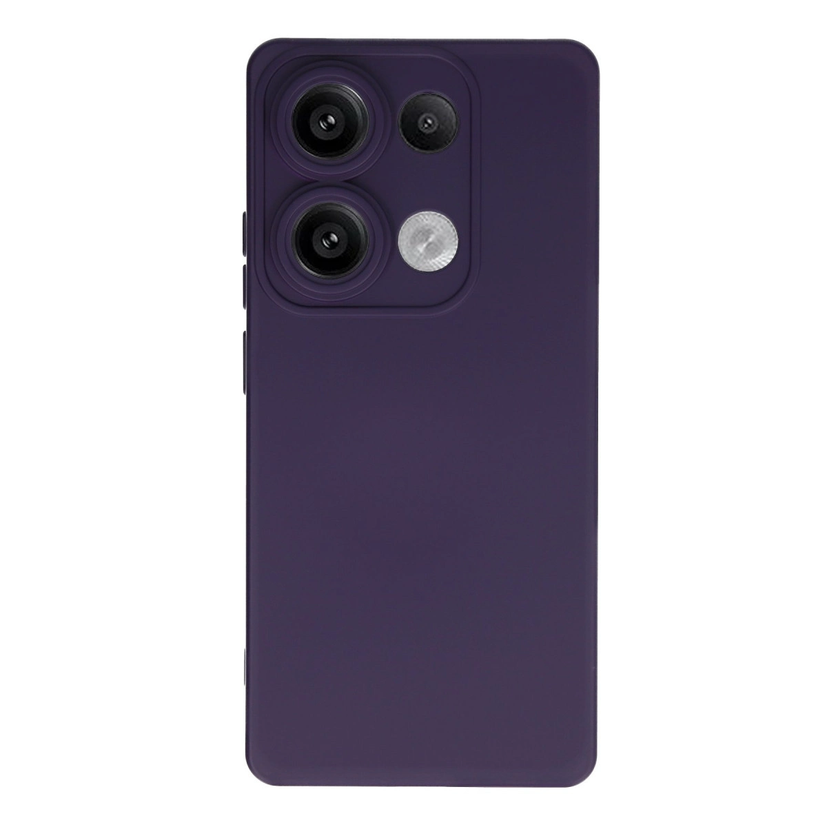 NEWFACE Xiaomi Redmi Note 13 4G Uyumlu Nano İçi Kadife Silikon Telefon Kılıfı Lacivert