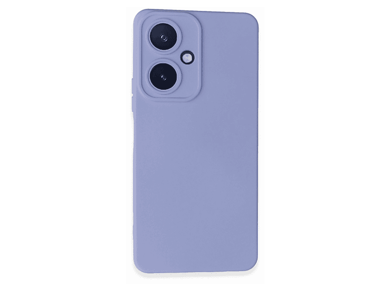NEWFACE Vivo Y27 Uyumlu Nano İçi Kadife Silikon Telefon Kılıfı Lila