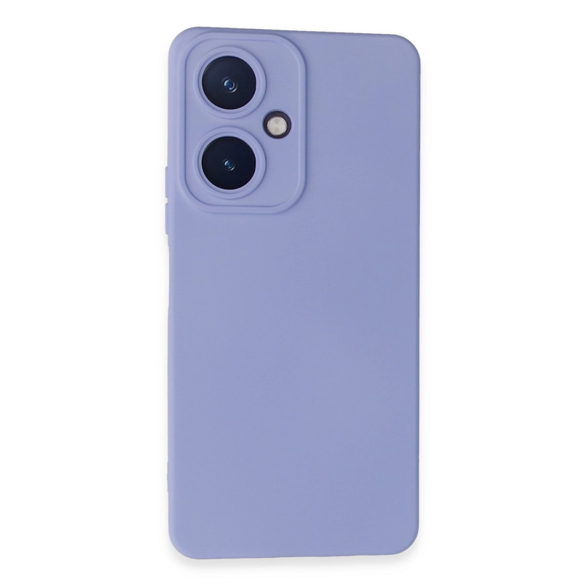 NEWFACE Vivo Y27 Uyumlu Nano İçi Kadife Silikon Telefon Kılıfı Lila