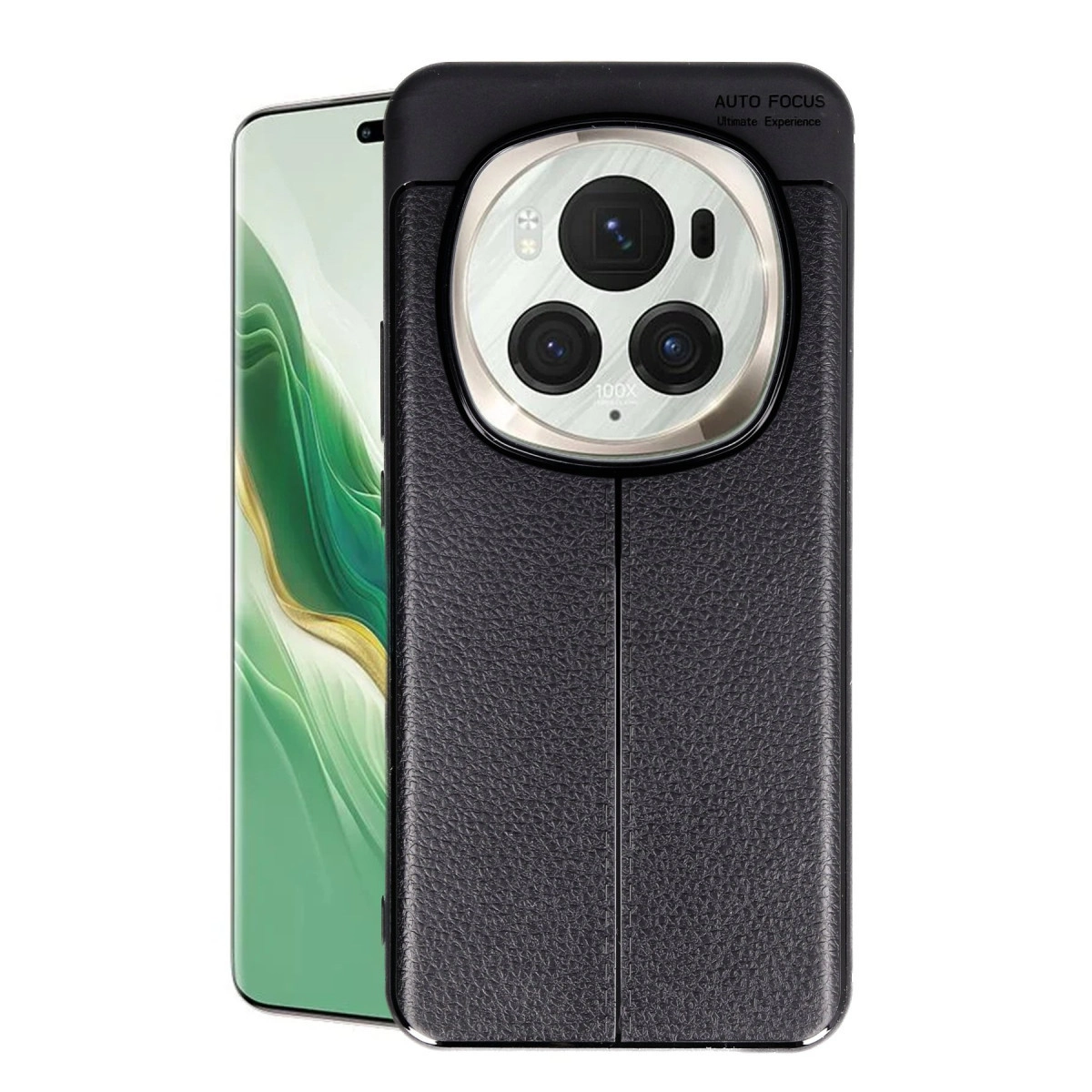 NEWFACE Huawei Honor Magic 6 Pro Uyumlu Auto Focus Kapak Telefon Kılıfı Siyah