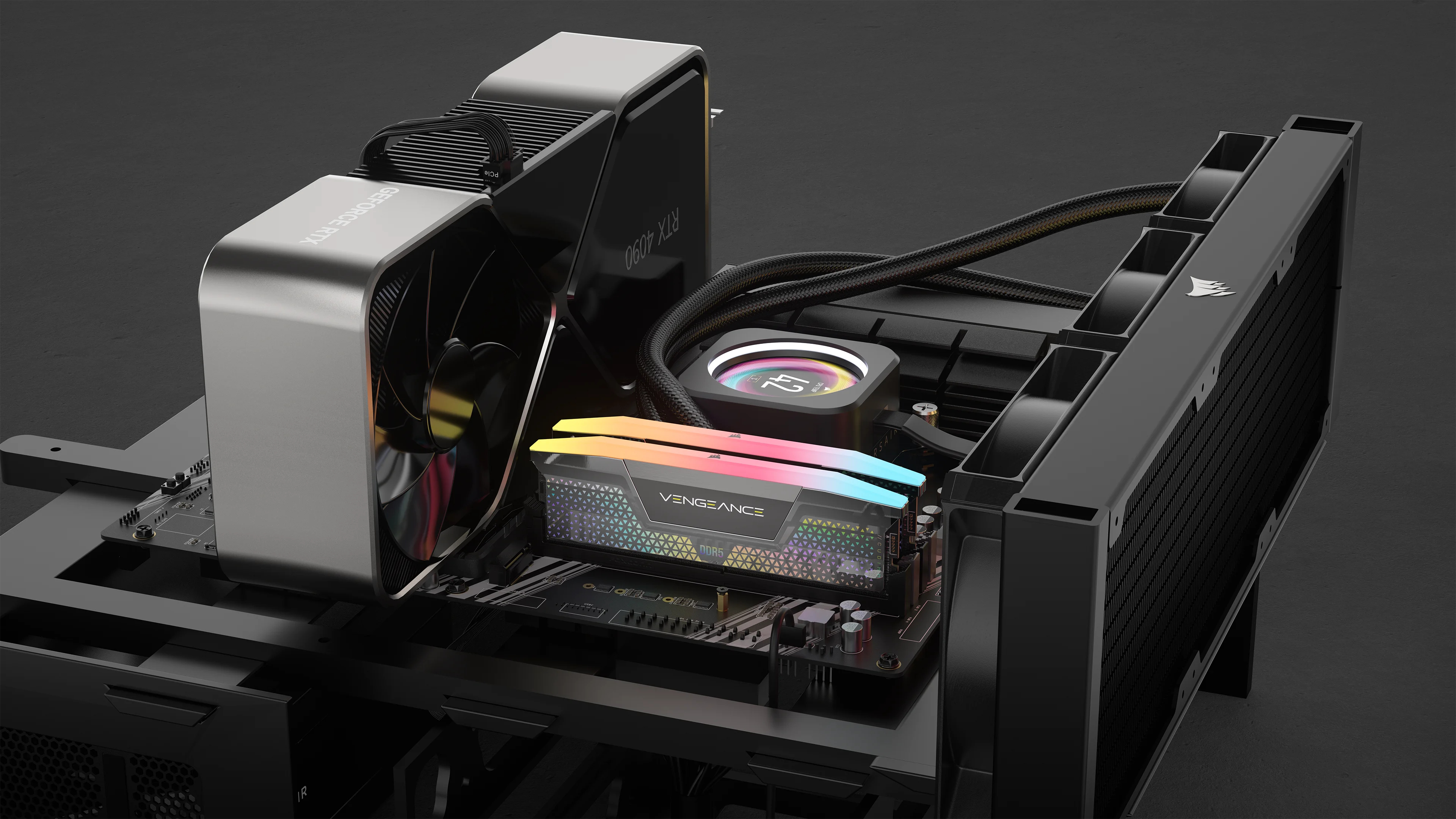 CORSAIR Vengeance RGB 8400 MHz CL40 CMHC48GX5M2X8400C40 DDR5 Ram