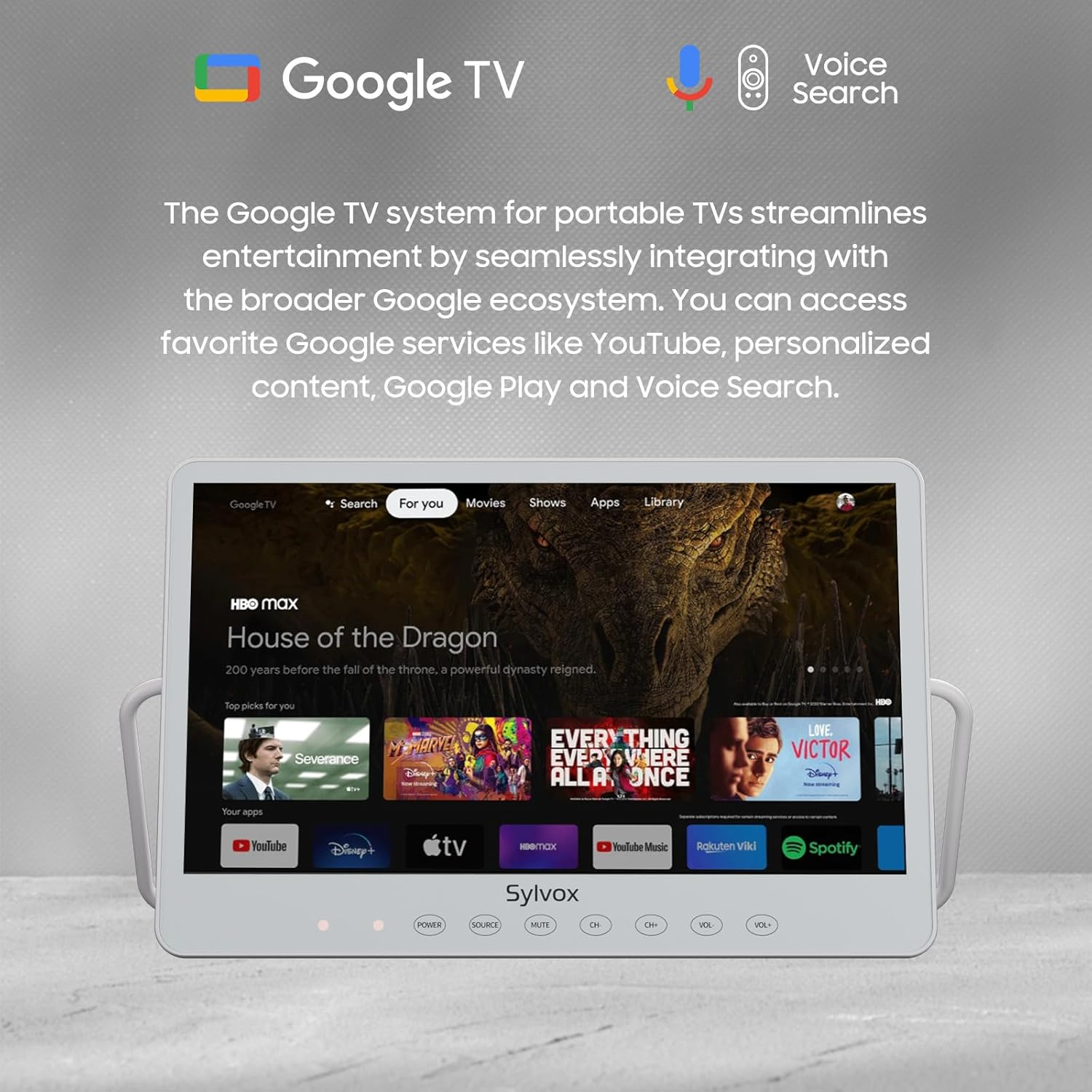 Google TV-Gerät mit HBO Max und 