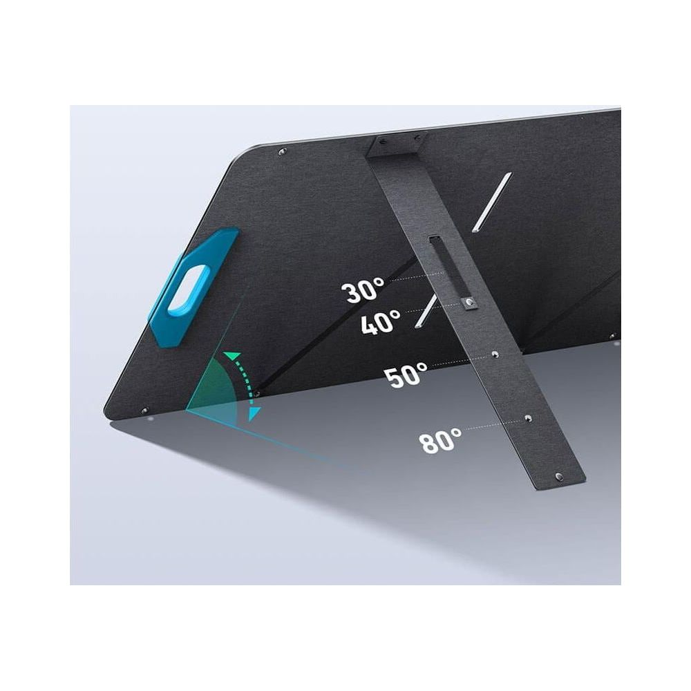 Regulowany kąt szarego stojaka ze wskaźnikami stopni od 30 do 80.