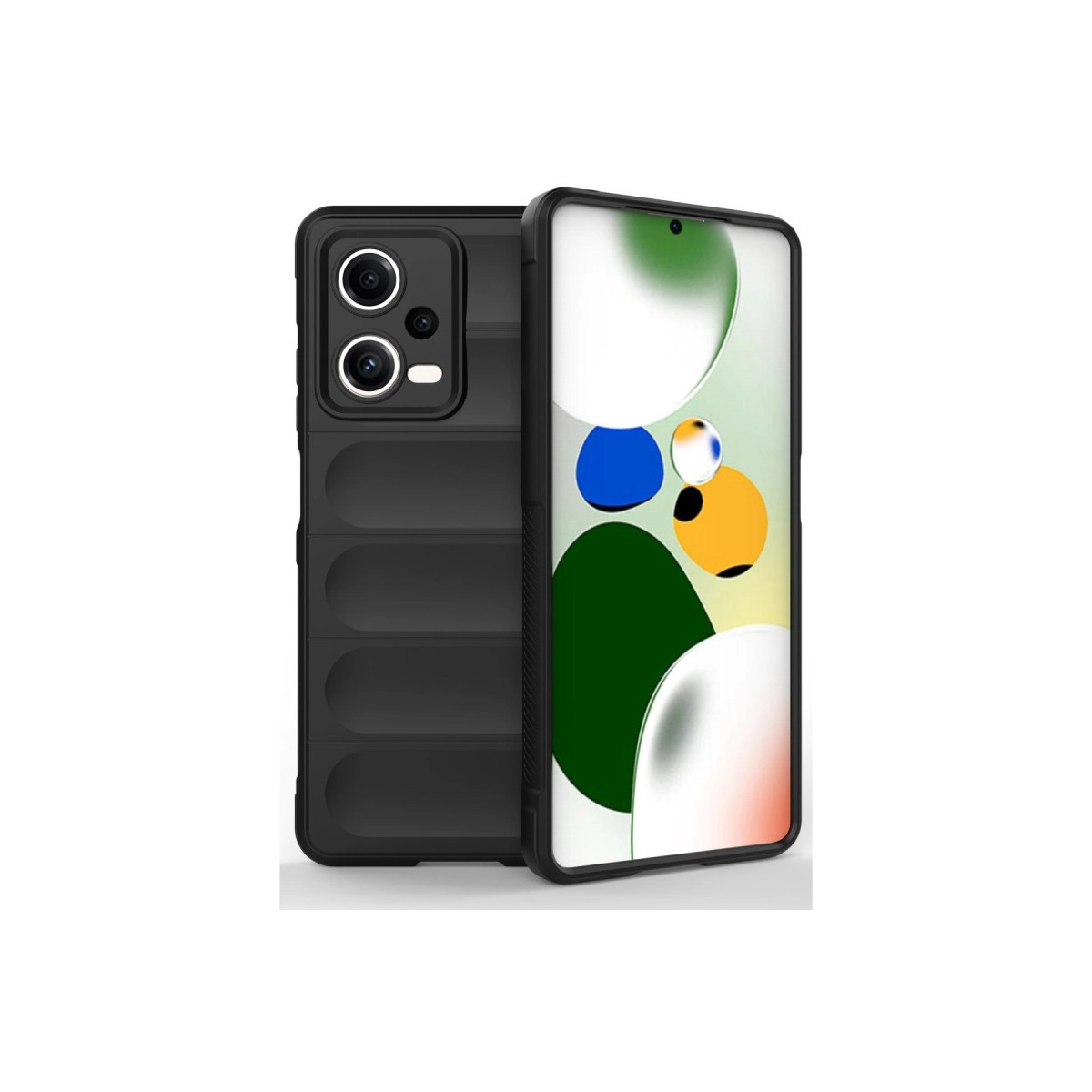 NEWFACE Xiaomi Poco X5 5G Uyumlu Optimum Silikon Telefon Kılıfı Siyah
