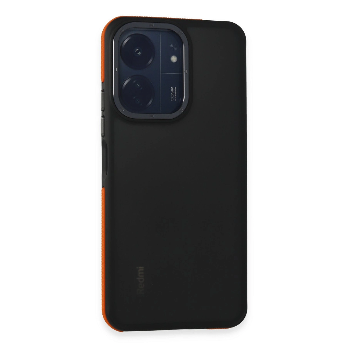 NEWFACE Xiaomi Redmi 13C Uyumlu Harvel Kapak Telefon Kılıfı Turuncu