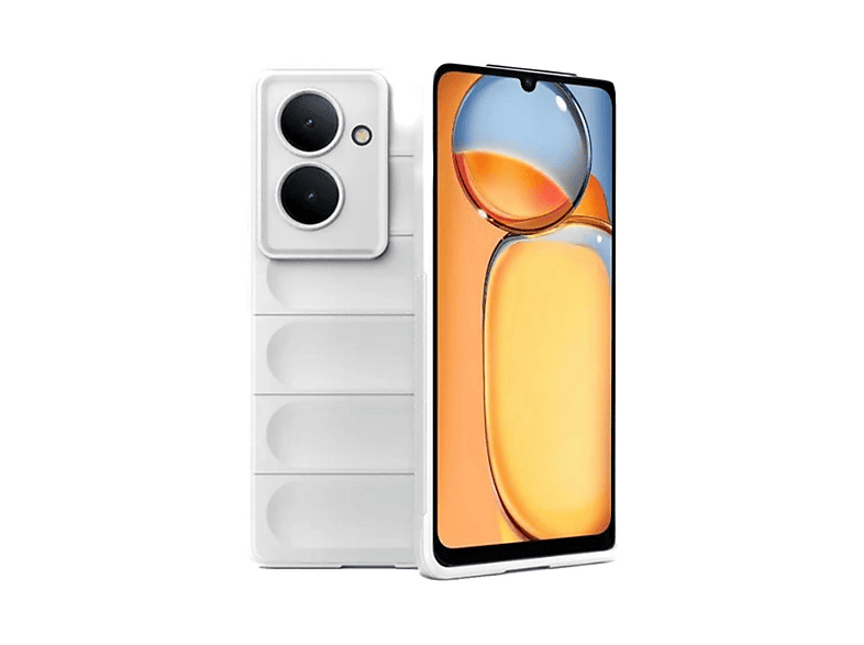 NEWFACE Xiaomi Redmi 13C Uyumlu Optimum Silikon Telefon Kılıfı Krem