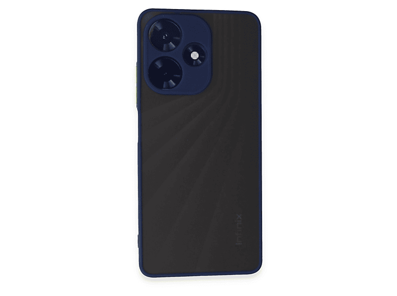 NEWFACE İnfinix Hot 30 4G Uyumlu Montreal Silikon Kapak Telefon Kılıfı Lacivert