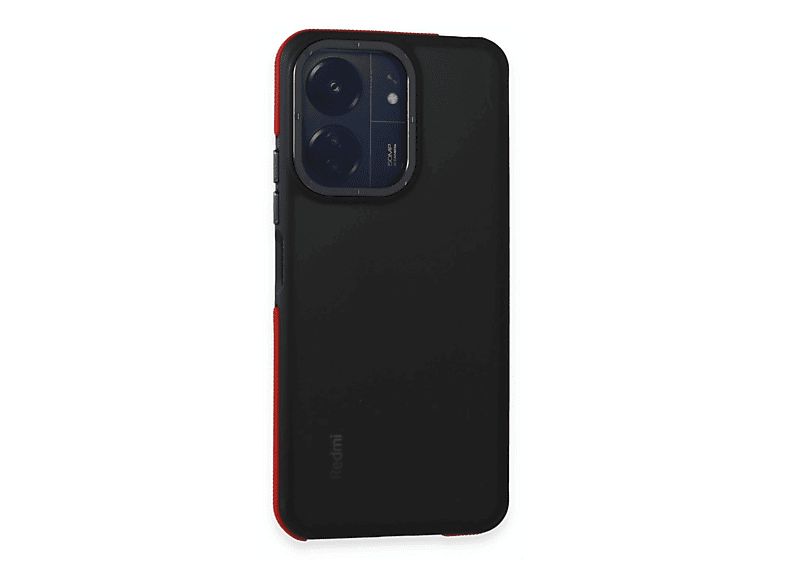NEWFACE Xiaomi Redmi 13C Uyumlu Harvel Kapak Telefon Kılıfı Kırmızı