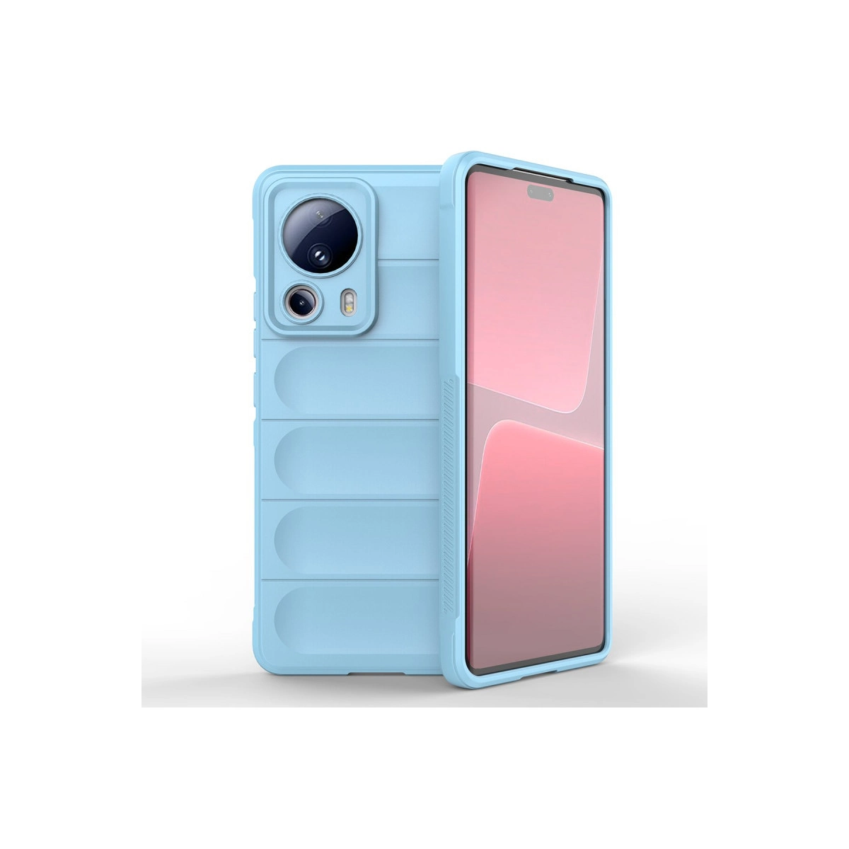 NEWFACE Xiaomi Mi 13 Lite Uyumlu  Optimum Silikon Telefon Kılıfı Sky Blue