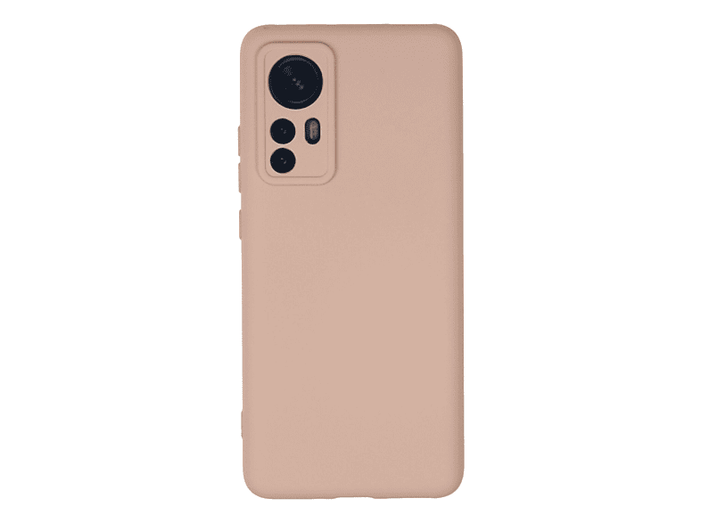 NEWFACE Xiaomi Mi 12 Uyumlu Nano İçi Kadife Silikon Telefon Kılıfı Pudra