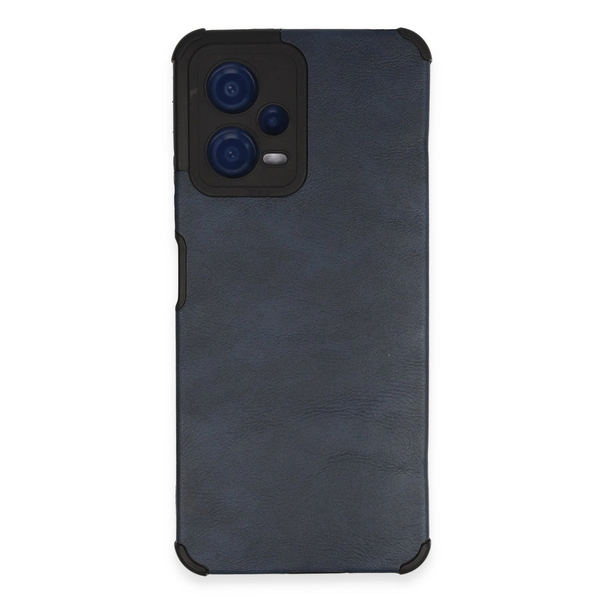 NEWFACE Xiaomi Redmi Note 12 5G Uyumlu  Loop Deri Silikon Telefon Kılıfı Lacivert