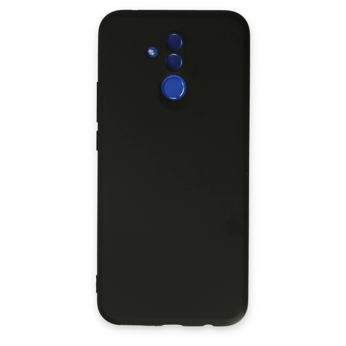 NEWFACE Huawei Mate 20 Lite  Uyumlu Nano İçi Kadife Silikon Telefon Kılıfı Siyah