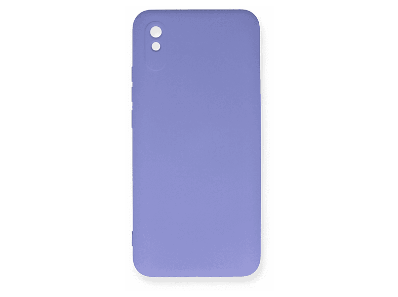NEWFACE Xiaomi Redmi 9A Uyumlu Nano İçi Kadife Silikon Telefon Kılıfı Lila